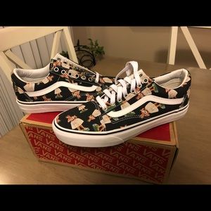 Brand new Vans hula girl shoes size 8 men’s